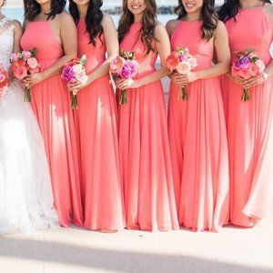 Lulus Small Bridesmaid Dress in Coral